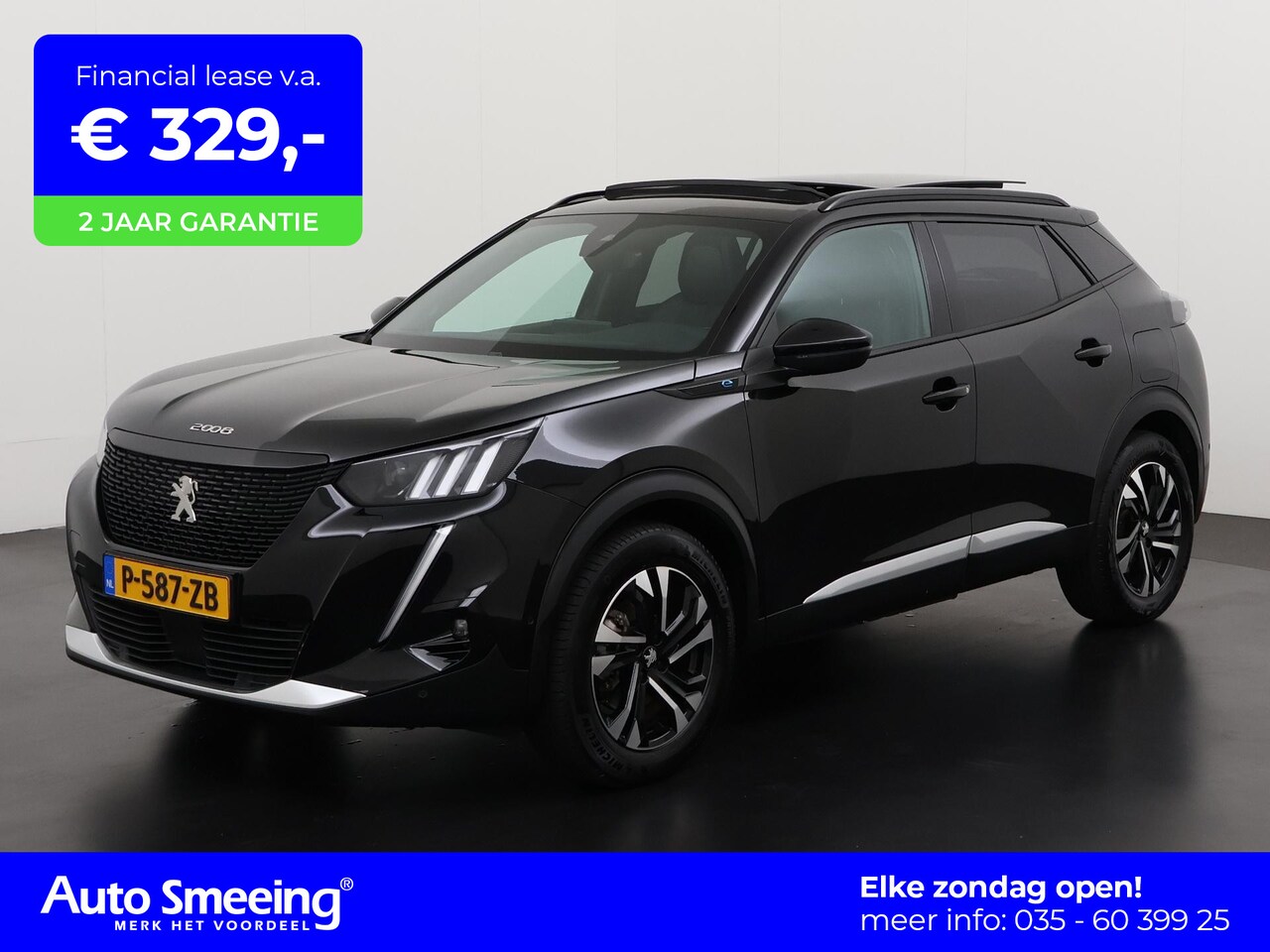 Peugeot e-2008 - EV GT 50 kWh | 23.945,- na subsidie | 3-fase | Panoramadak | Camera | Carplay | Keyless | - AutoWereld.nl