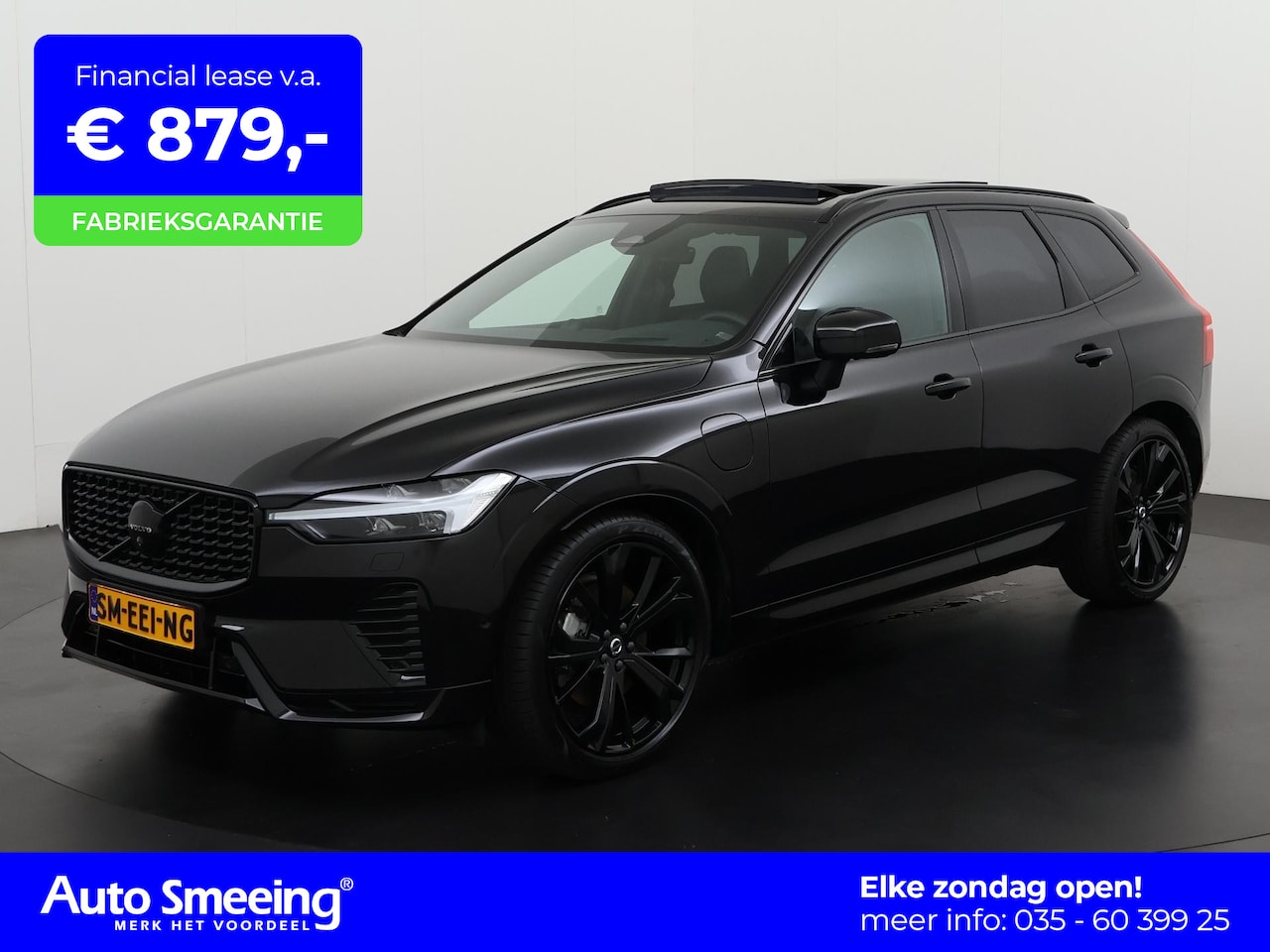 Volvo XC60 - T8 Recharge AWD Ultimate Black Edition | Luchtvering | B&O | Elek trekhaak | Massage + Ven - AutoWereld.nl