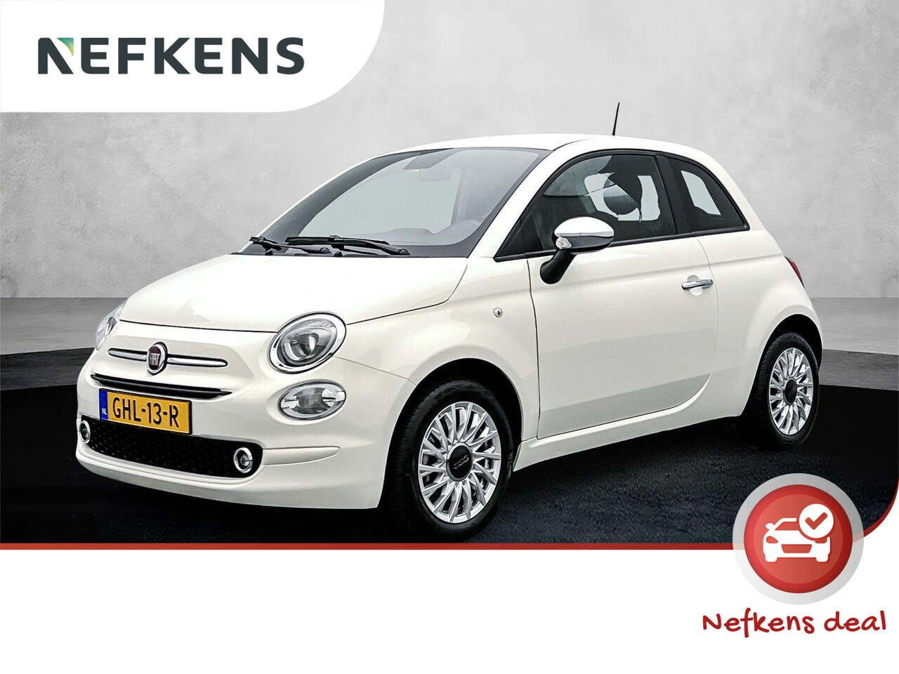 Fiat 500 - Dolcevita 70 pk | Navigatie via Apple Car Play | Parkeersensoren Achter | Airco | Cruise C - AutoWereld.nl