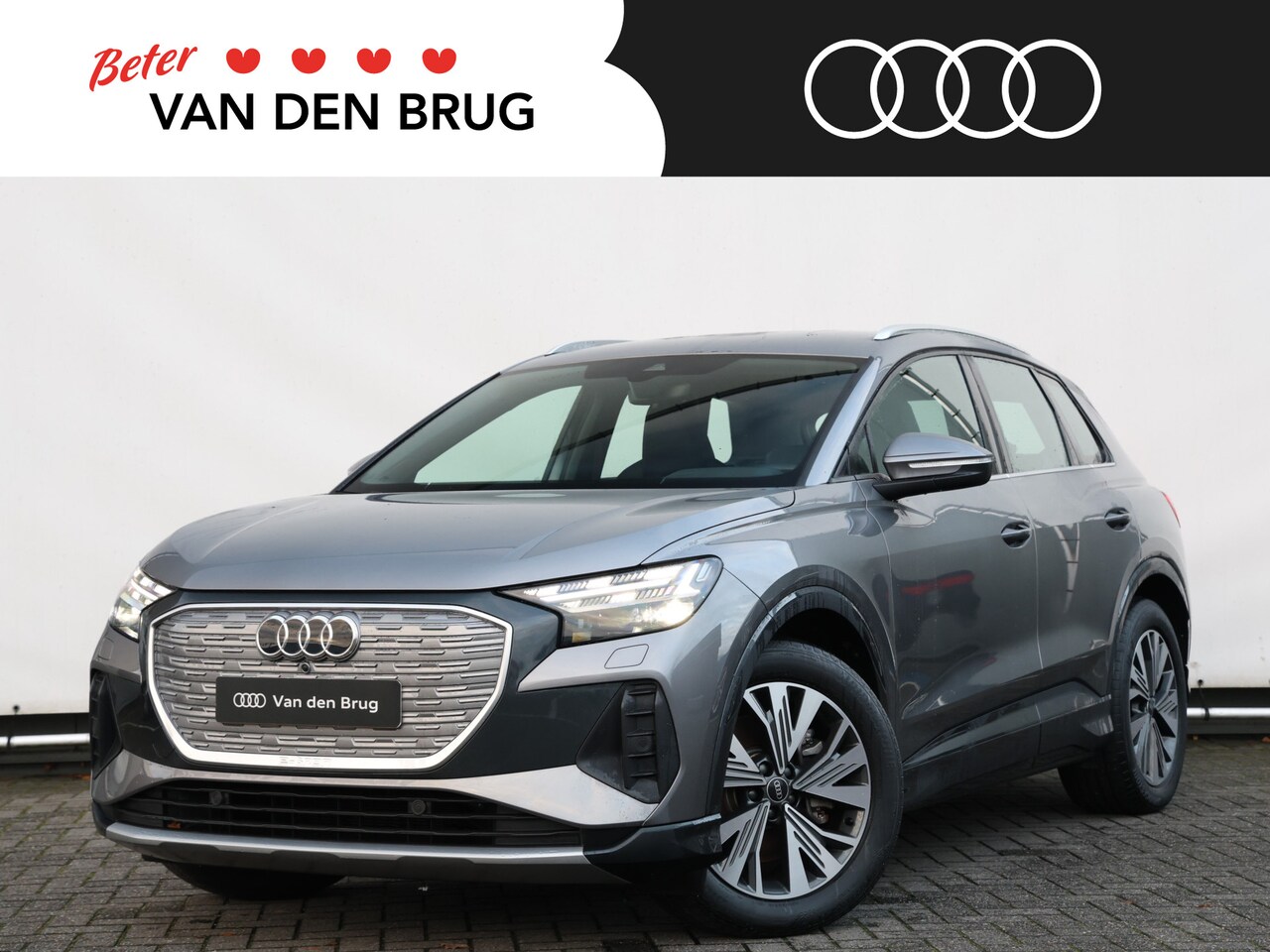 Audi Q4 e-tron - 40 Launch edition Advanced 204pk | Camera | Trekhaak | Leder | 19" Velgen | Matrix-LED | A - AutoWereld.nl