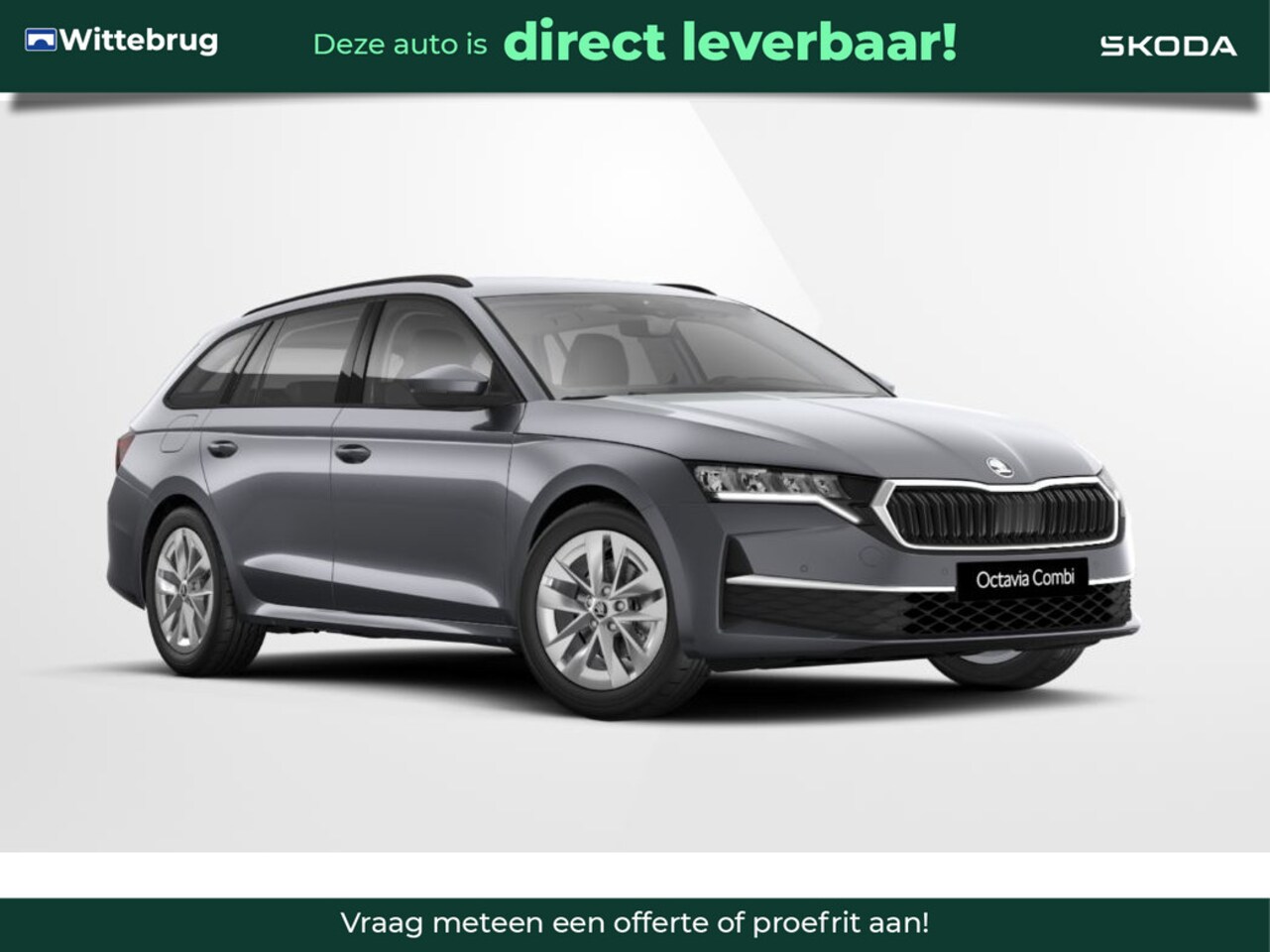 Skoda Octavia - 1.5 TSI MHEV Business Edition Advance Pakket / Lodge interieur design selectie / velgen 17 - AutoWereld.nl