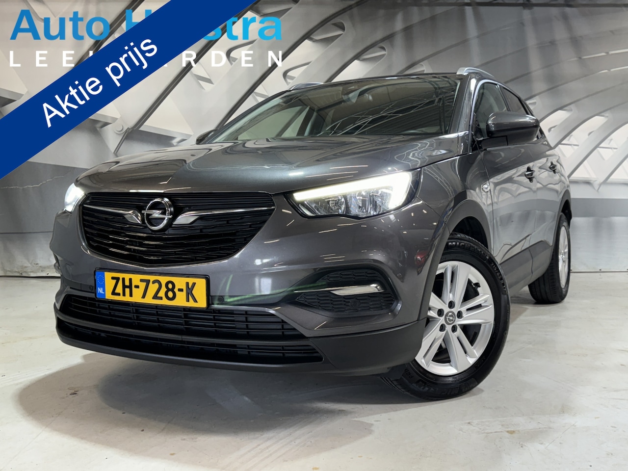 Opel Grandland X - 1.2 Turbo Business + LED NAVI CLIMA 2X-PDC LMV - AutoWereld.nl