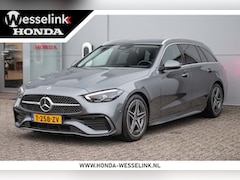 Mercedes-Benz C-klasse Estate - 180 AMG Line Automaat All-in rijklaarprijs | Dodehoeksens. | Elec. achterklep | Stoelverw.