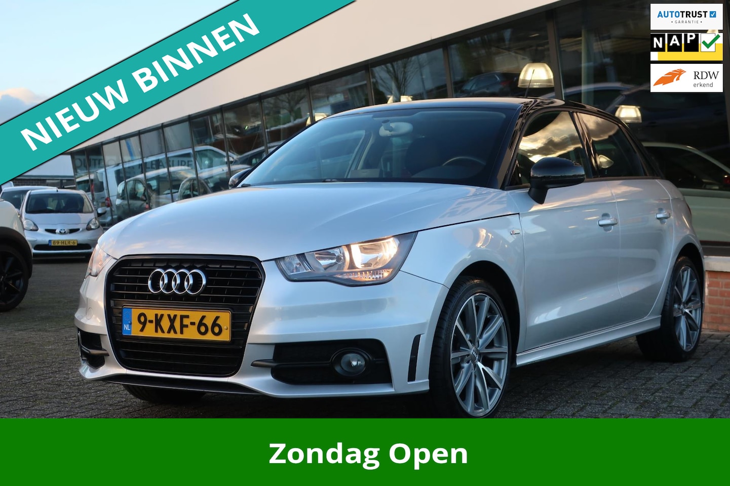 Audi A1 Sportback - 1.2 TFSI Admired S-Line 1e EIGENAAR_NL-AUTO_NAP. - AutoWereld.nl