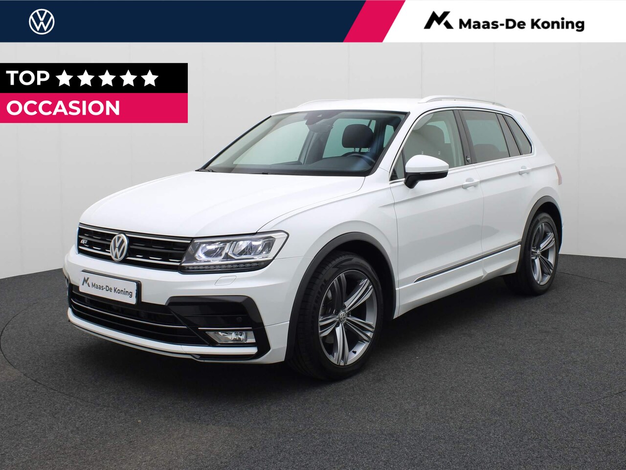 Volkswagen Tiguan - 1.4 TSI 150pk DSG R-Line | Side Assist | R-Line Exterieur | ACC | Stoelverwarming | Apple - AutoWereld.nl