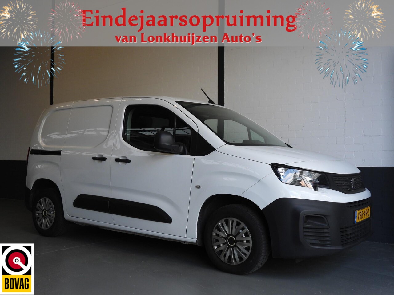 Peugeot Partner - 1.6 BlueHDI Pro AIRCO/SCHUIFDEUR/BLUETOOTH/PDC! - AutoWereld.nl