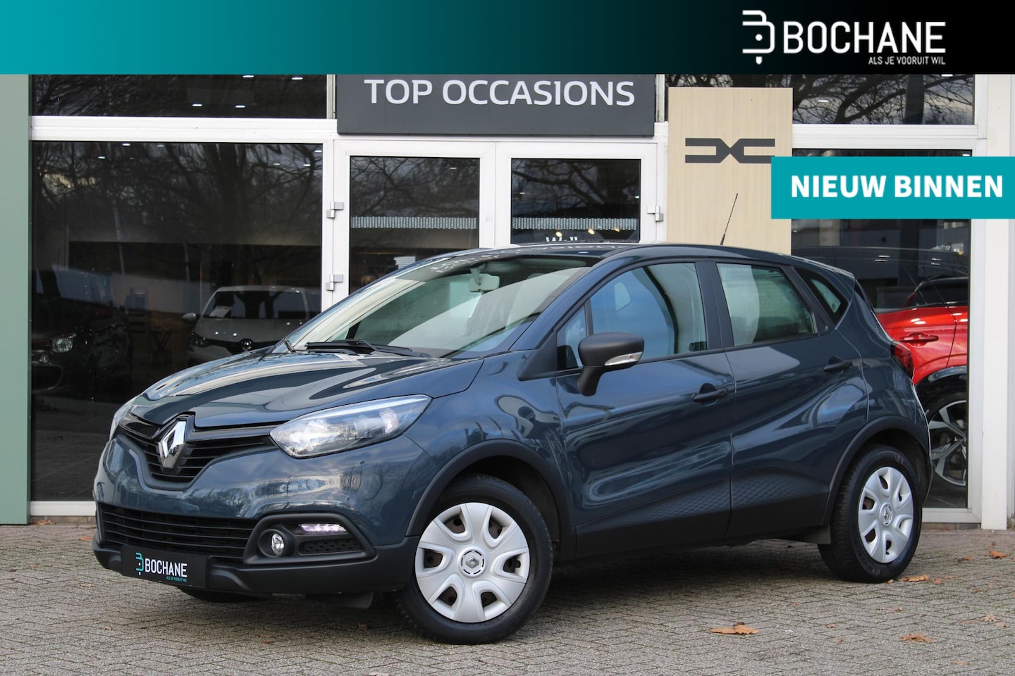 Renault Captur - 0.9 TCe Authentique Cruise control | Staat op winterbanden | Airco - AutoWereld.nl