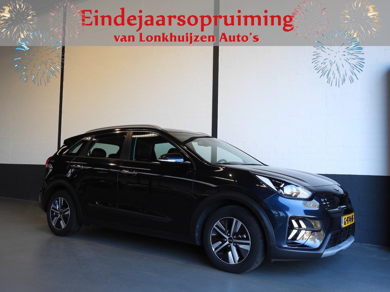 Kia Niro - 1.6 GDi Hybrid DynamicLine NAVI/CAMERA/CLIMA/16"LMV! - AutoWereld.nl