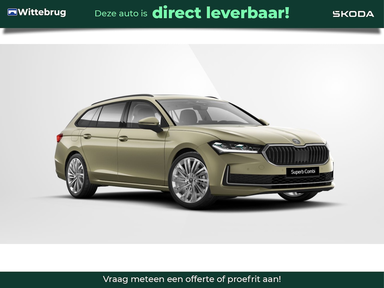 Skoda Superb - 1.5 TSI MHEV First Edition Panoramadak / 19'' velgen / Winterpakket / Light & View Pakket - AutoWereld.nl