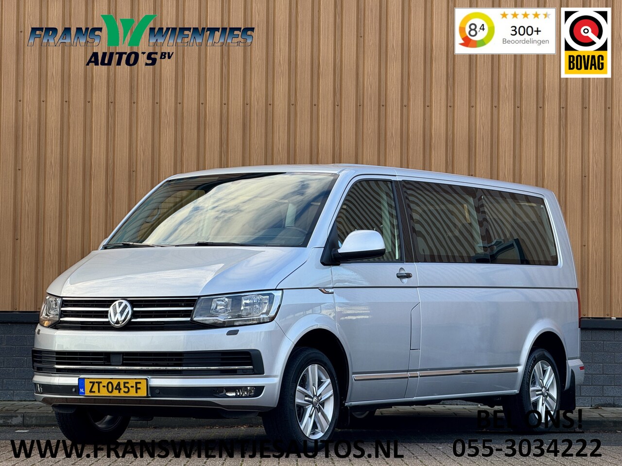 Volkswagen Transporter Multivan - 2.0 TDI L2H1 Comfortline | 9 Persoons | Elektrische Schuifdeur | Leder | Camera | Standkac - AutoWereld.nl