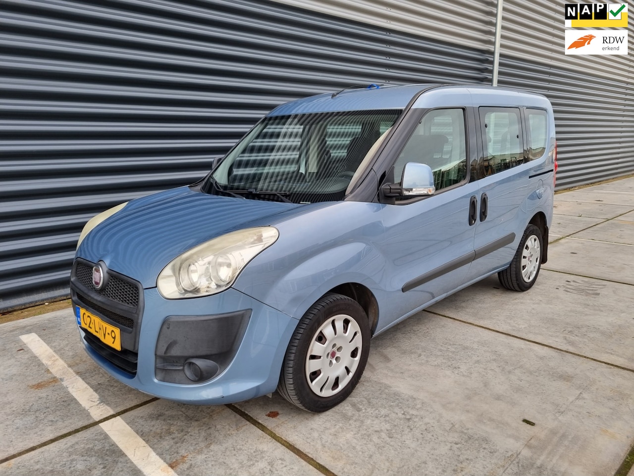 Fiat Doblò - 1.4 Dynamic Airco Bj:2010 NAP! - AutoWereld.nl