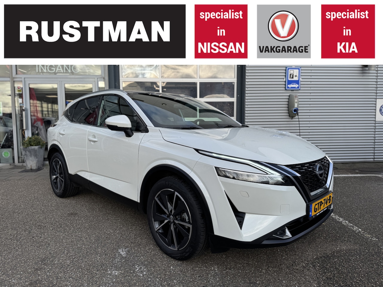 Nissan Qashqai - Automaat 1.3 MHEV Xtronic Tekna Plus19" - AutoWereld.nl