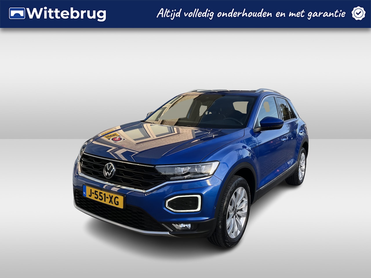 Volkswagen T-Roc - 1.5 TSI Sport / AUTOMAAT/ TREKHAAK/ PARK. SENSOREN/ LED/ DIGITAL DASHBOARD/ STOEL VERWARM. - AutoWereld.nl