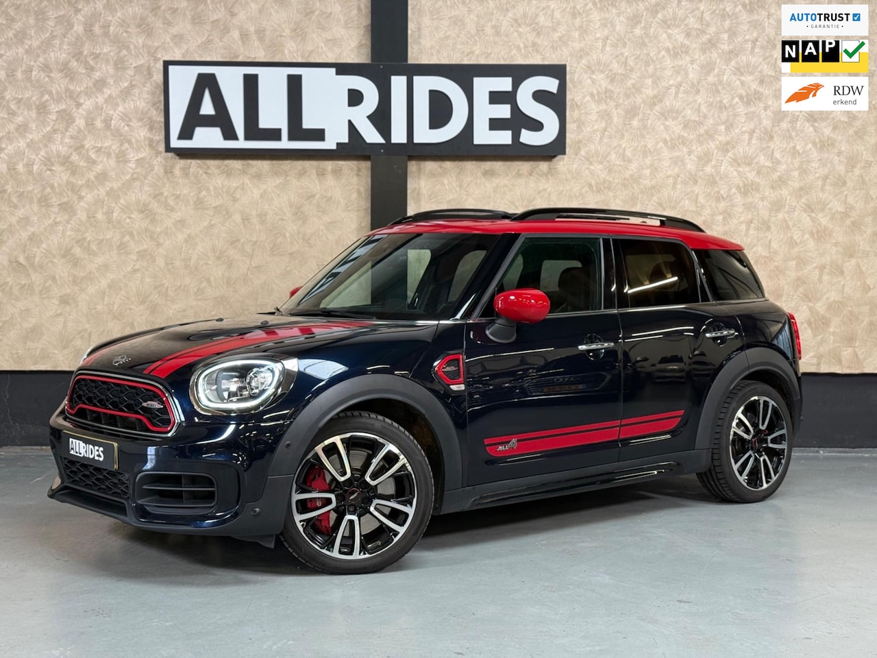 MINI Countryman - Mini 2.0 John Cooper Works ALL4 Chili 306 pk | Pano | Harman/Kardon | Leer | keless | HUD - AutoWereld.nl