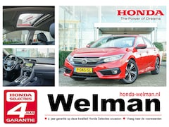 Honda Civic - 1.5i V-TEC SEDAN EXECUTIVE - AUTOMAAT - NAVIGATIE - LEDER - ALL WEATHERS