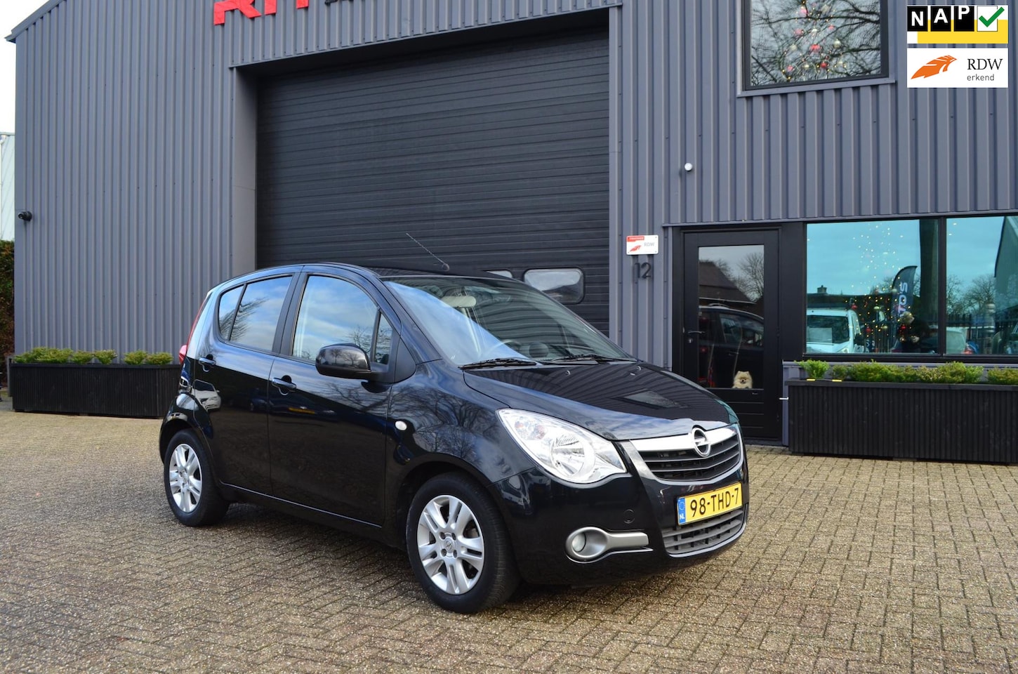 Opel Agila - 1.2 Edition | NAP | Airco | Trekhaak | Onderhouden - AutoWereld.nl