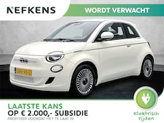 Fiat 500 - EV 42 kWh 118 pk | Navigatie via Apple Carplay/Android Auto | Keyless Start | Climate Cont