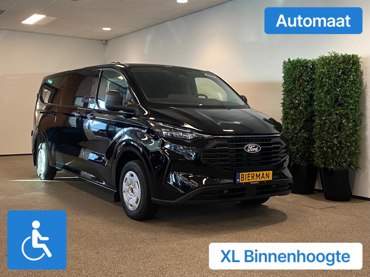 Ford Transit Custom - L2H1 Rolstoelbus Bodemverlaging XXL 145cm - AutoWereld.nl