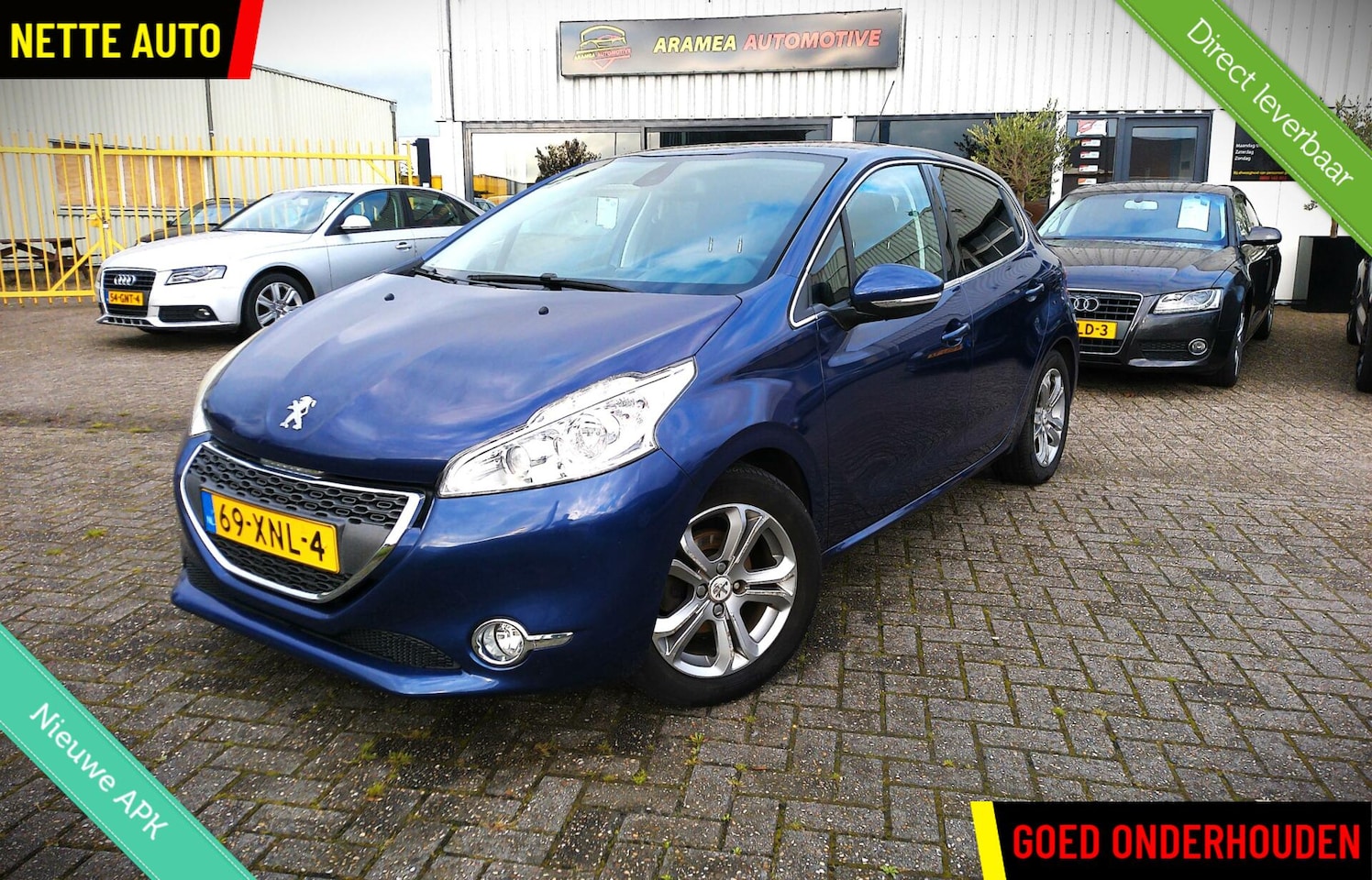 Peugeot 208 - 1.4 VTi Allure blauw Nieuwe APK+olie weinig km - AutoWereld.nl