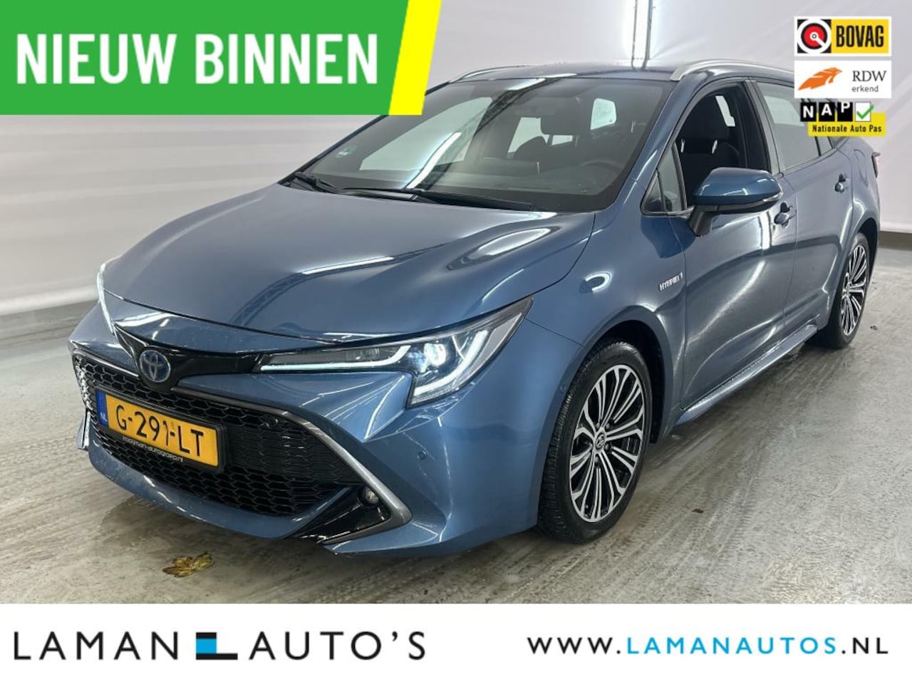 Toyota Corolla Touring Sports - 1.8 Hybrid 122pk Business Intro | ECC HUD Navi LED 17" LMV Metallic ACC | Hybrid Voorschot - AutoWereld.nl