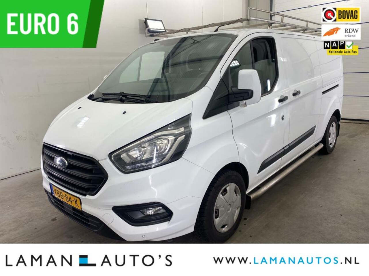 Ford Transit Custom - 320 2.0 TDCI 131pk L2H1 Trend | Euro6 Lengte 2 Airco 2x Schuifdeur 16" LMV Cruise Trekhaak - AutoWereld.nl