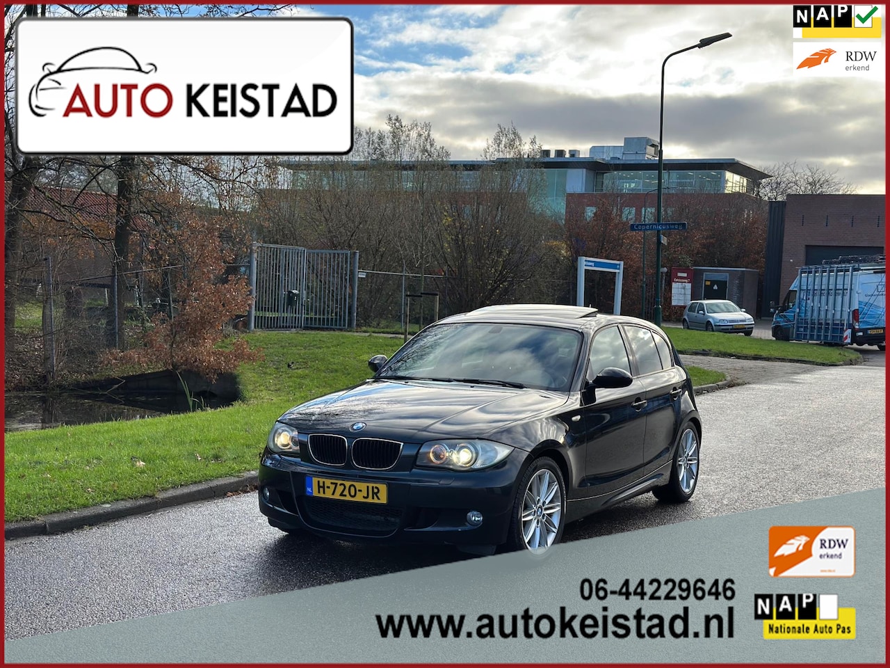 BMW 1-serie - 118i M-PAKKET SCHUIFDAK/XENON/LEDER! SUEPR STAAT! - AutoWereld.nl