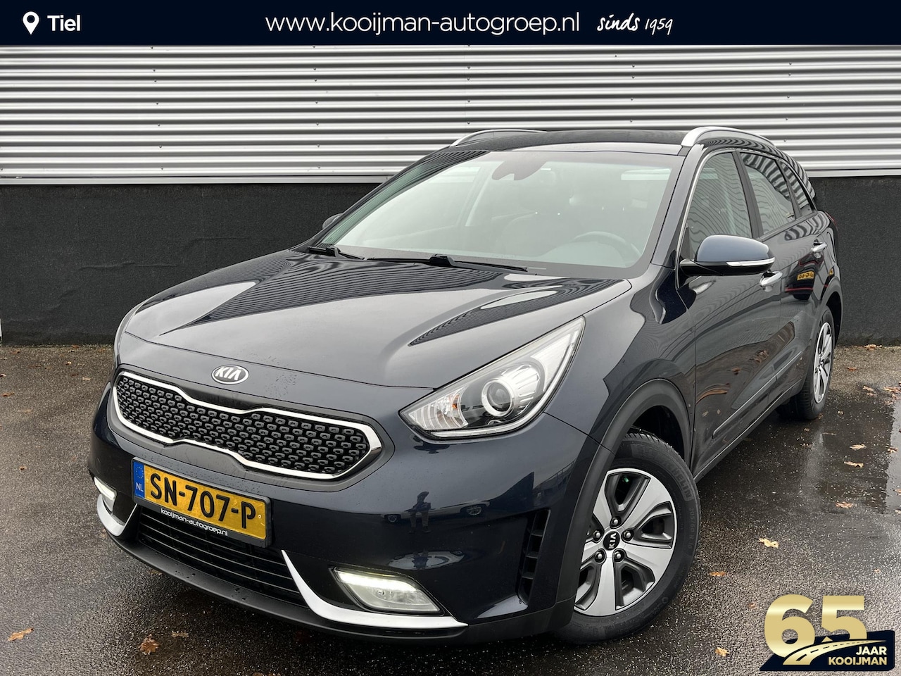 Kia Niro - 1.6 GDi Hybrid DynamicLine Navigatie, Achteruitrijcamera, Parkeersensoren, Cruise control, - AutoWereld.nl