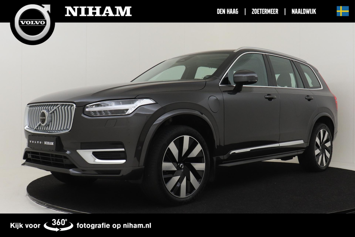 Volvo XC90 - T8 RECHARGE AWD ULTIMATE BRIGHT VOL!!-PANO.DAK|B&W-AUDIO|360°CAM|GEVENT.LEDER + MASSAGE|TR - AutoWereld.nl