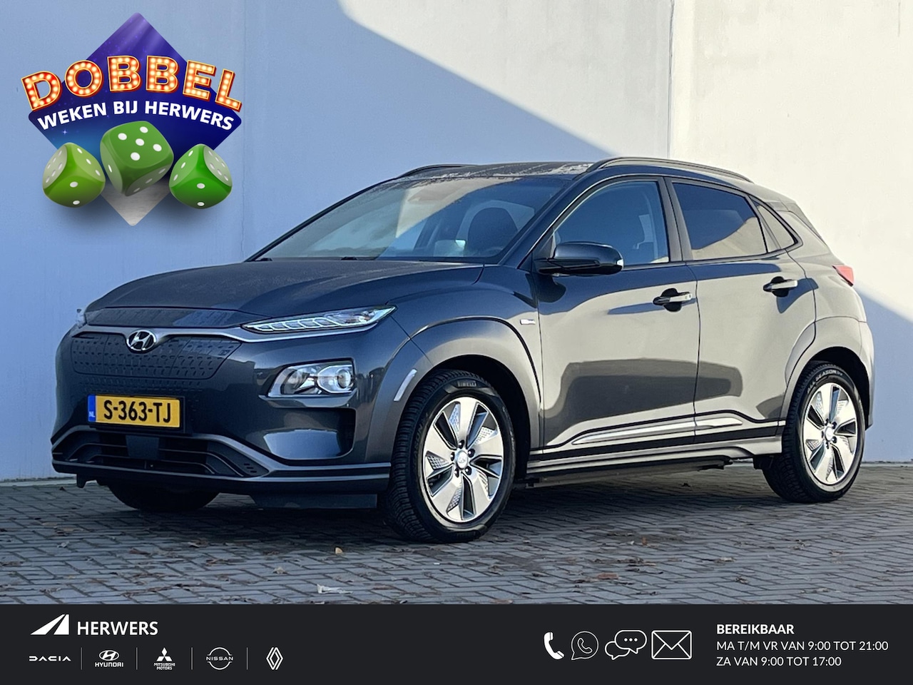 Hyundai Kona Electric - EV Comfort 64 kWh / APPLE CARPLAY/ANDROID AUTO / BLUELINK / STOELVERWARMING / ACHTERUITRIJ - AutoWereld.nl