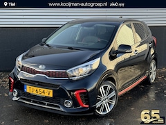 Kia Picanto - 1.2 CVVT GT-Line Sport-pakket, Lederen bekleding, Navigatie, Stoel- & Stuurwielverwarming,