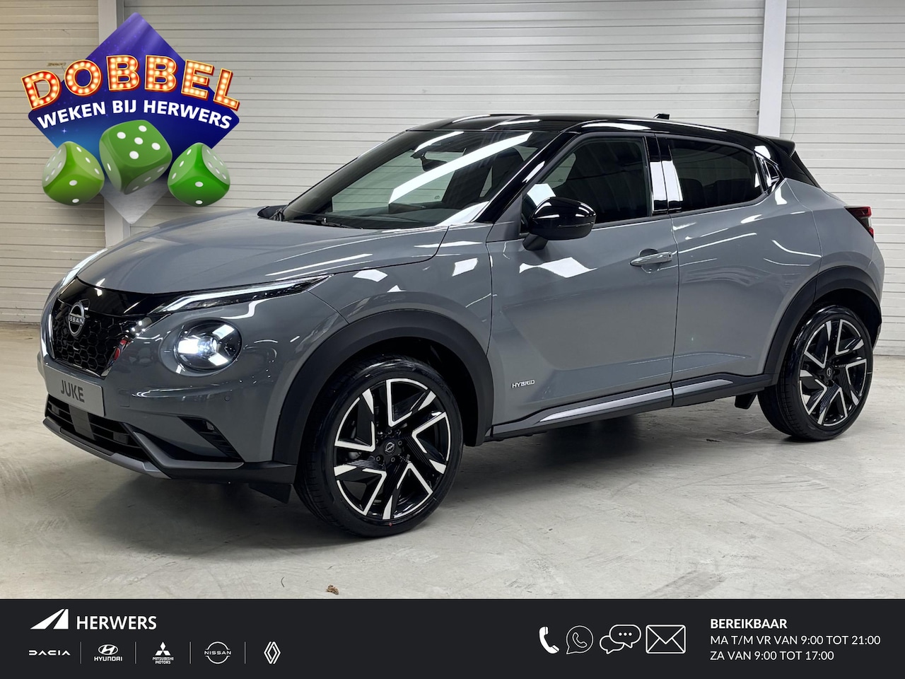 Nissan Juke - 1.6 Hybrid N-Design / Uit Voorraad Leverbaar / *** €7.271,- Nissan Eindejaarsactie! *** / - AutoWereld.nl