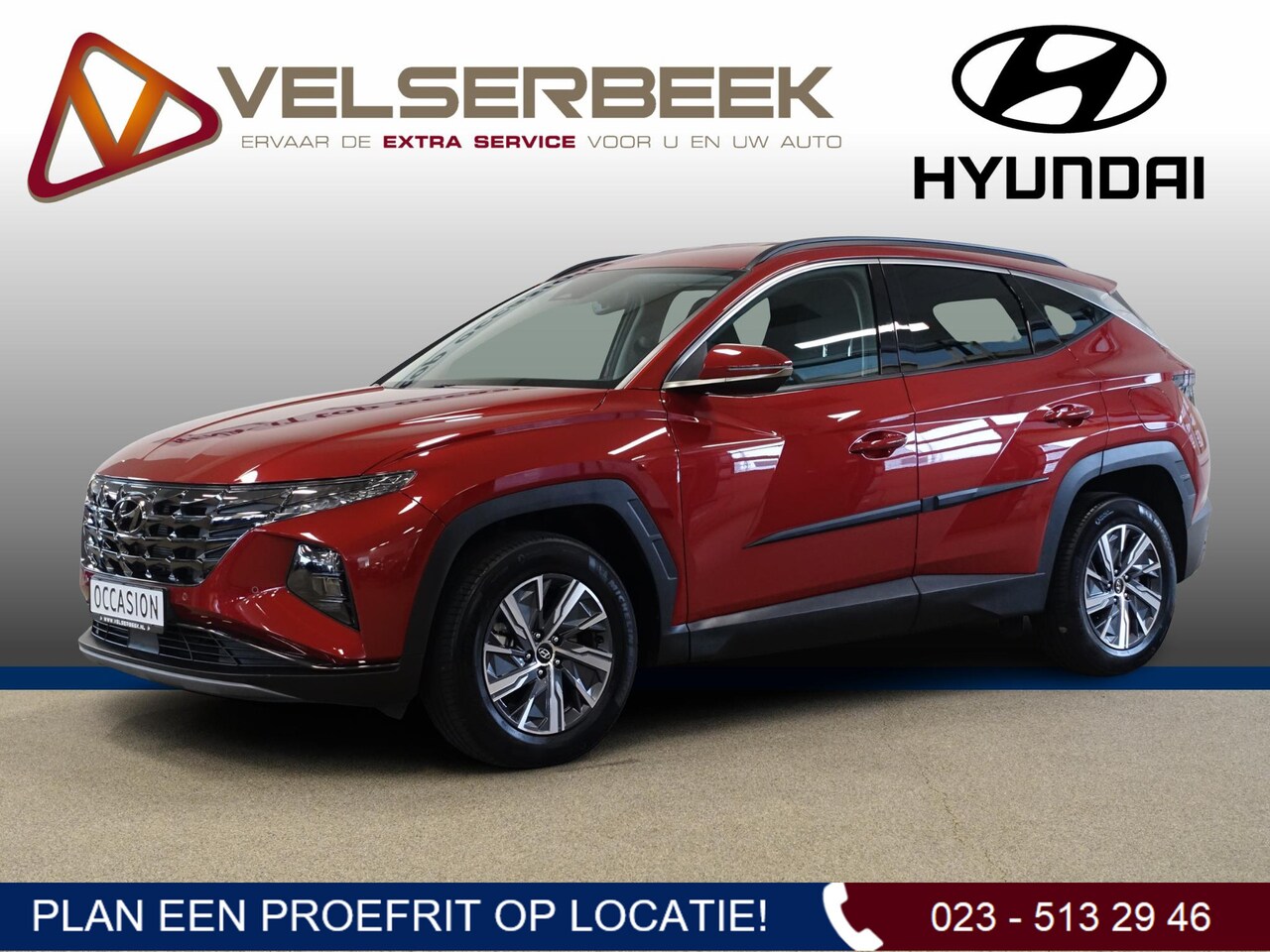 Hyundai Tucson - 1.6 T-GDI HEV Comfort * 8778 Km / Automaat * - AutoWereld.nl