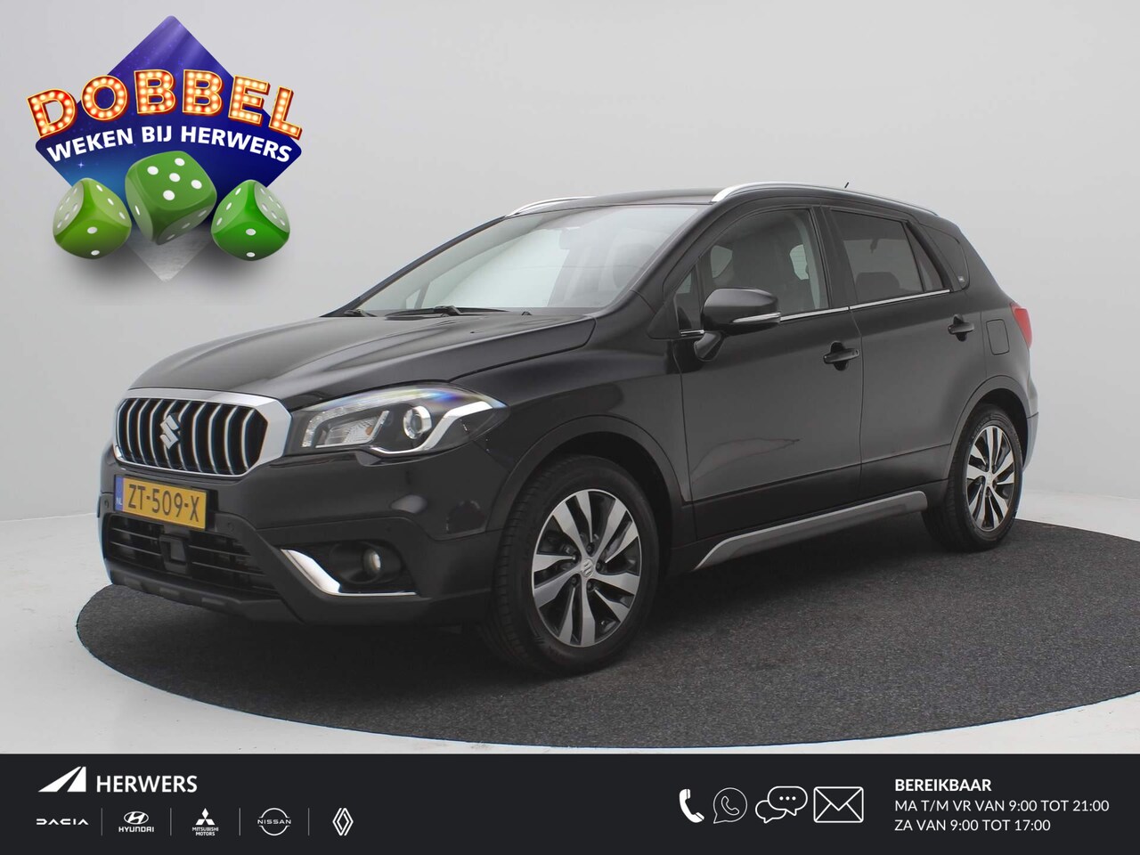 Suzuki S-Cross - 1.4 Boosterjet High Executive / Trekhaak / Lederen bekleding / Navigatie / 1ste Eigenaar / - AutoWereld.nl