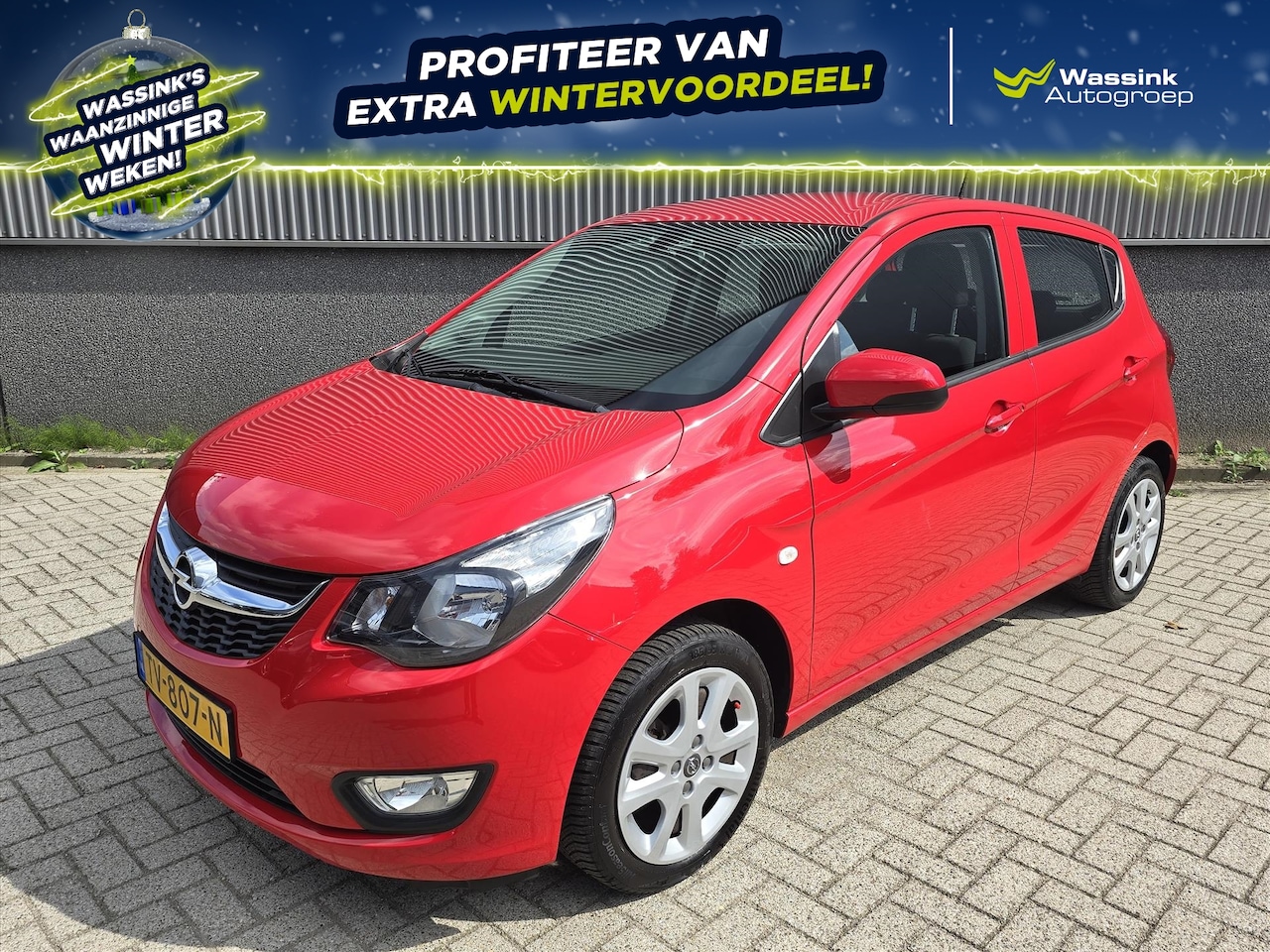 Opel Karl - 1.0 75pk Edition 5-zitpl. |Airconditioning | Navigatie | Parkeersensoren | Cruise control - AutoWereld.nl