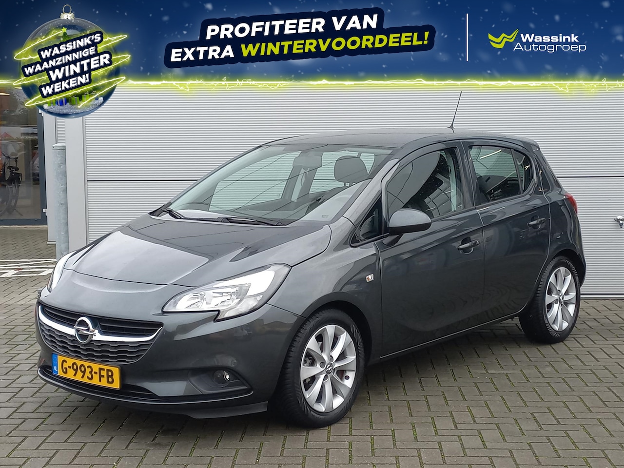 Opel Corsa - 1.4 90pk 5drs Edition | Airconditioning | Navigatie by app | Lm velgen | Cruise control | - AutoWereld.nl