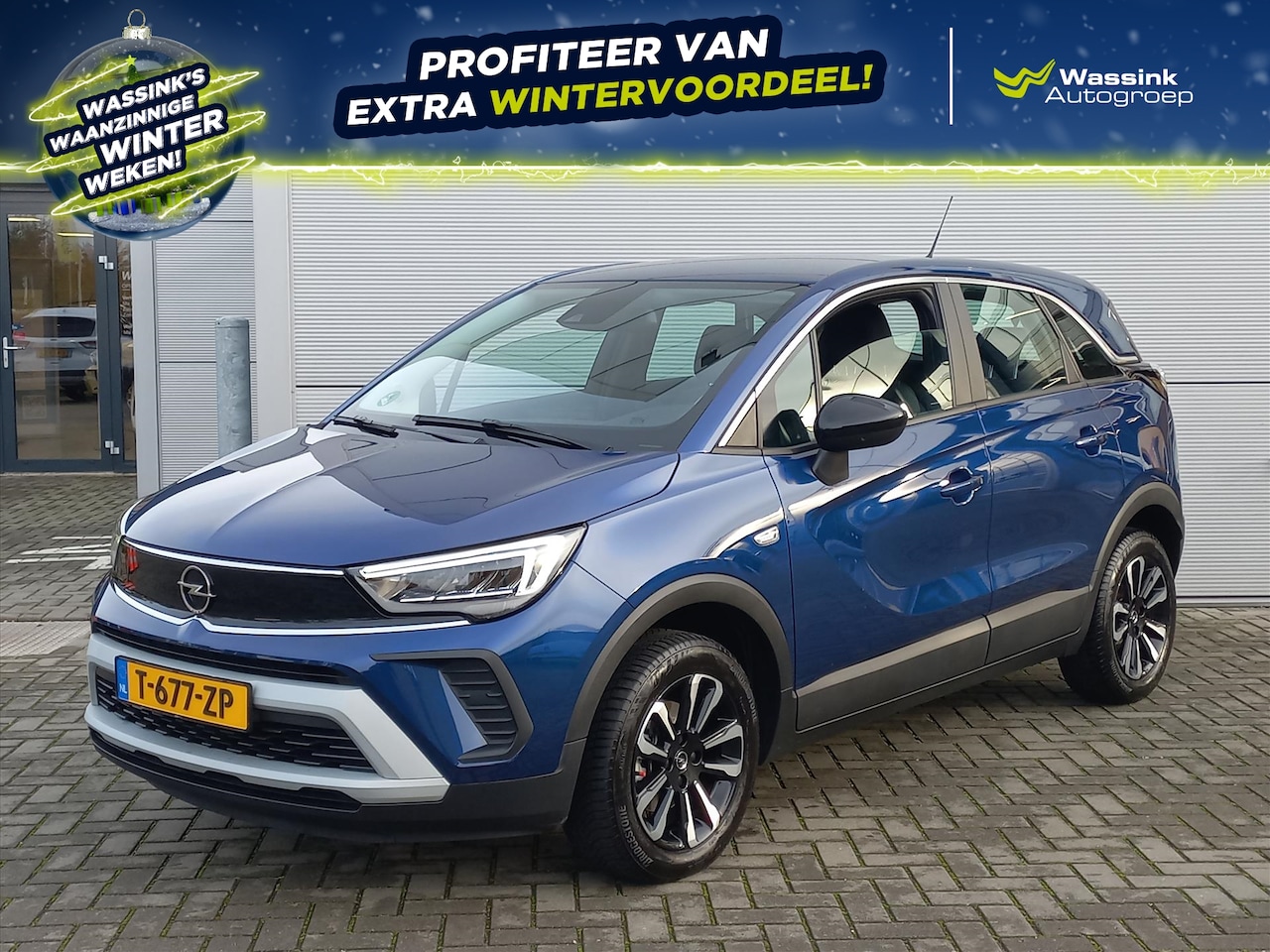 Opel Crossland - 1.2T 130pk Elegance Automaat | Climate control | Navigatie by app | Winterpack | Camera | - AutoWereld.nl