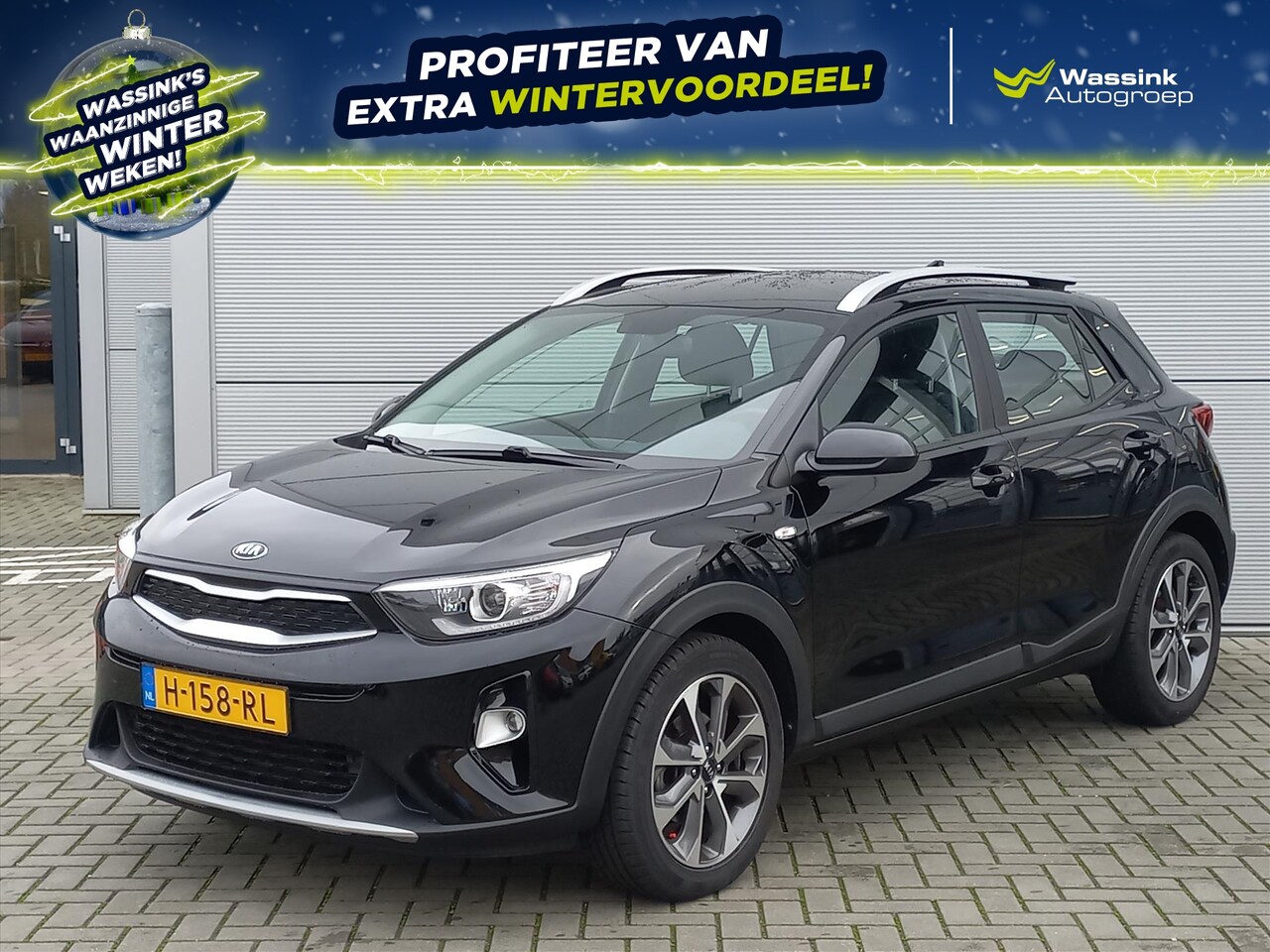 Kia Stonic - 1.0T 100pk DynamicLine | Airconditioning | Navigatie | 17" Lm velgen | Camera | Cruise Con - AutoWereld.nl