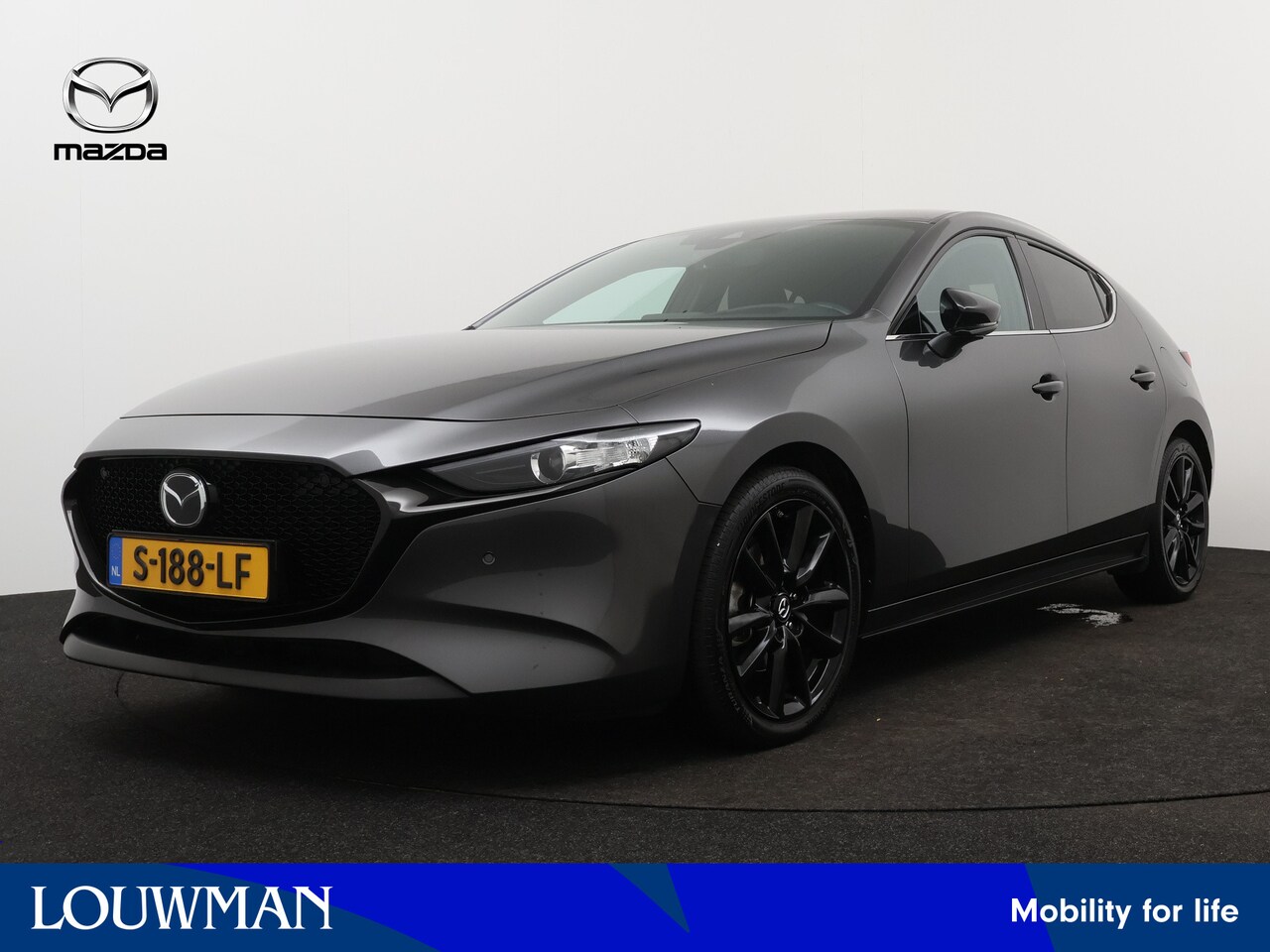 Mazda 3 - 2.0 e-SkyActiv-G M Hybrid 150 Homura | Navigatie | LM velgen | Parkeersensoren | Stoelverw - AutoWereld.nl