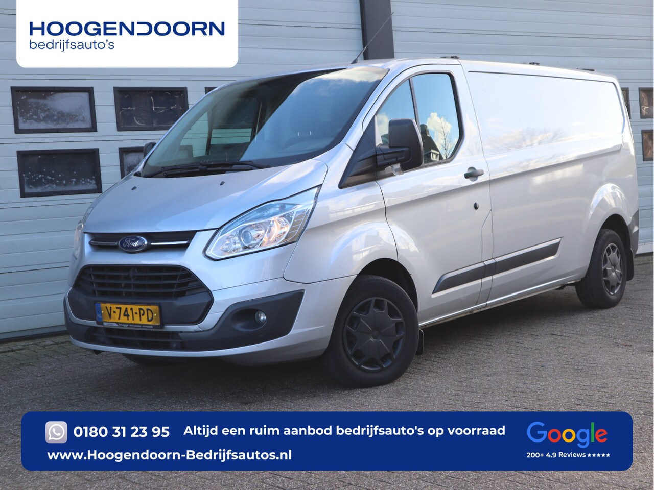 Ford Transit Custom - 2.2 TDCI 126pk L2 Lang - Navi - Cruise - Camera - Airco - AutoWereld.nl