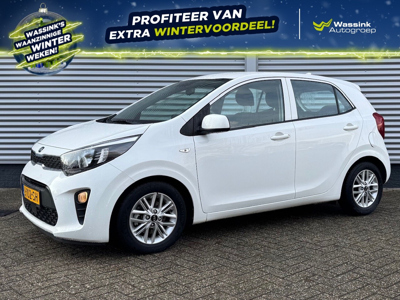 Kia Picanto - 1.0 DPi 67pk 4-zits DynamicLine | Apple Carplay/Android Auto | Airco | Lichtmetalen Velgen - AutoWereld.nl