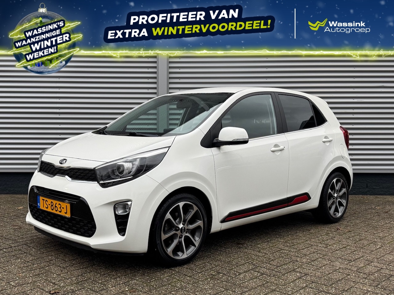 Kia Picanto - 1.0 MPi 67pk 4-zits Design Edition | Navigatie | Climate Control | Lichtmetalen velgen | L - AutoWereld.nl