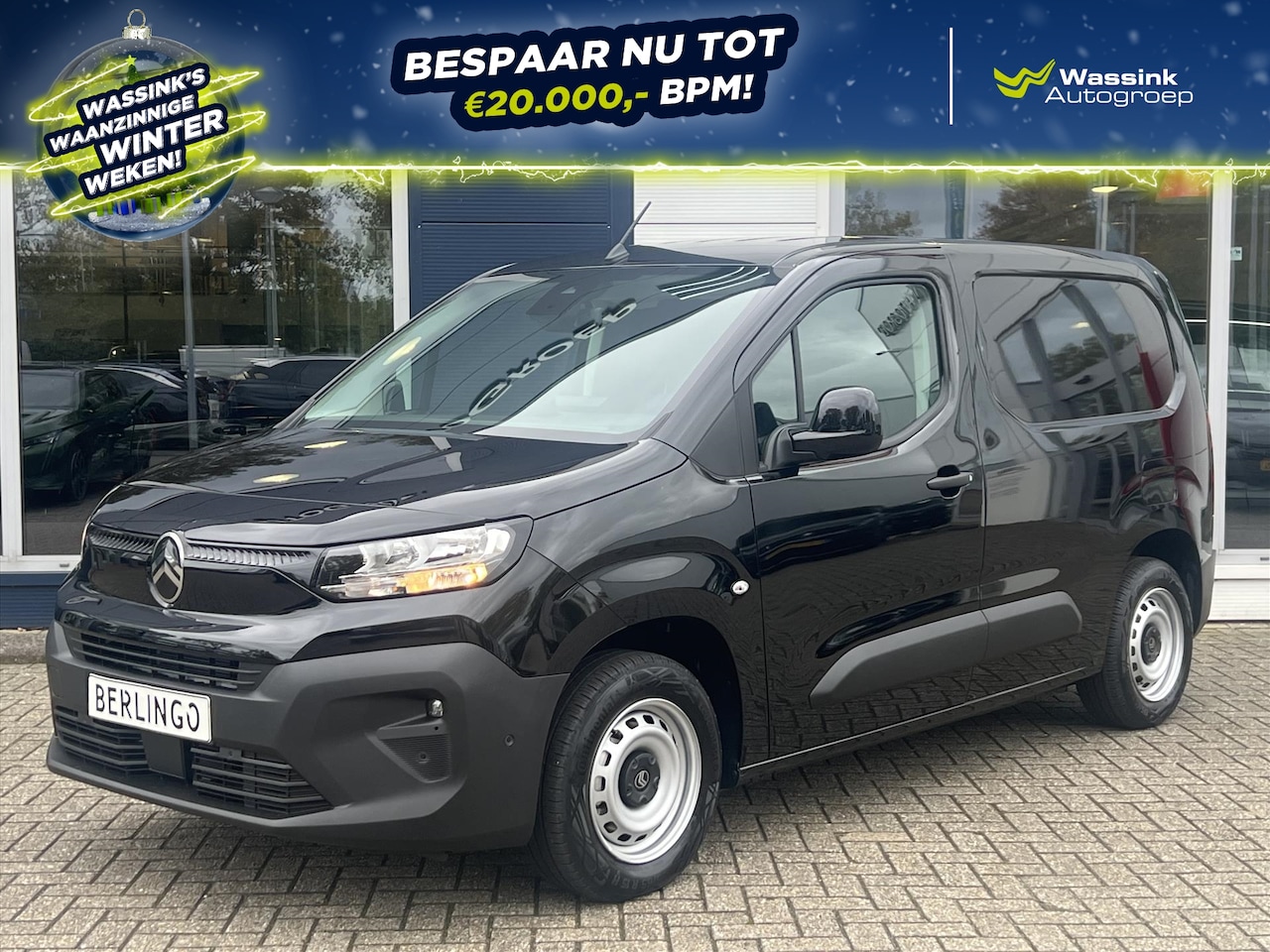 Citroën Berlingo - GB 1.5 HDi 100pk 3-zits | Airconditioning | Navigatie | DAB+ | Camera | Parkeersensoren | - AutoWereld.nl