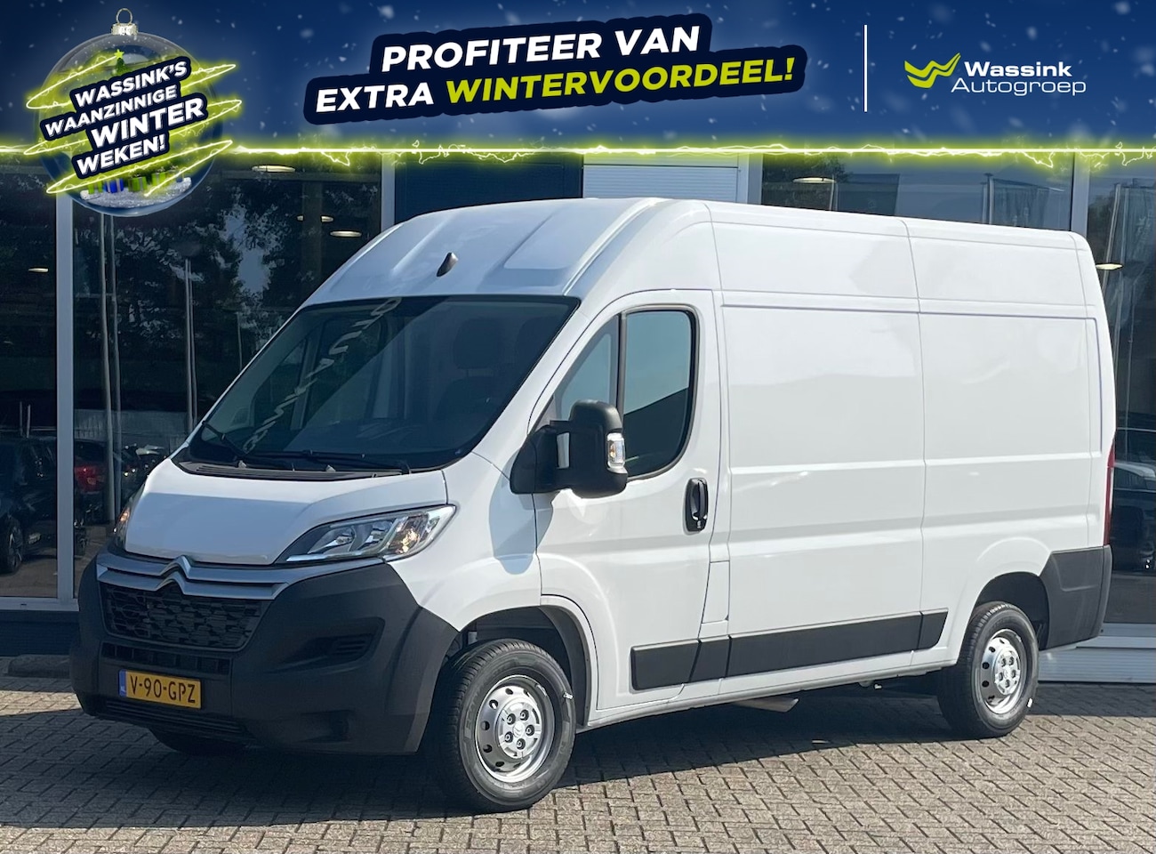 Citroën Jumper - GB 33 L2H2 2.2 BlueHDi 120pk S&amp | Navigatie | Cruise Controle | Airco | Opberg ruimte | - AutoWereld.nl