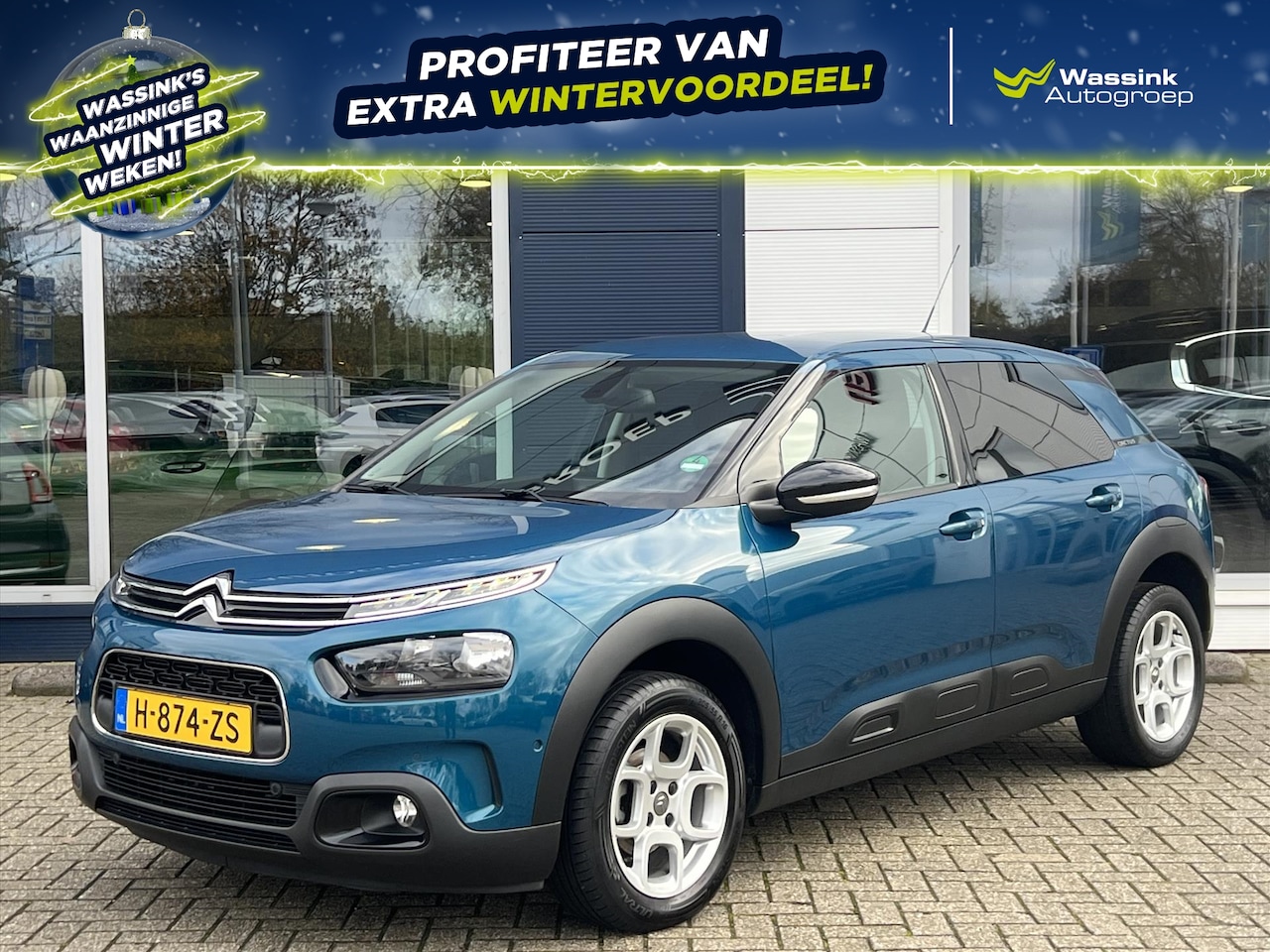 Citroën C4 Cactus - 110pk Feel | Pack Relax | Climate control | Cruise control | Navigatie | Trekhaak | Parkee - AutoWereld.nl