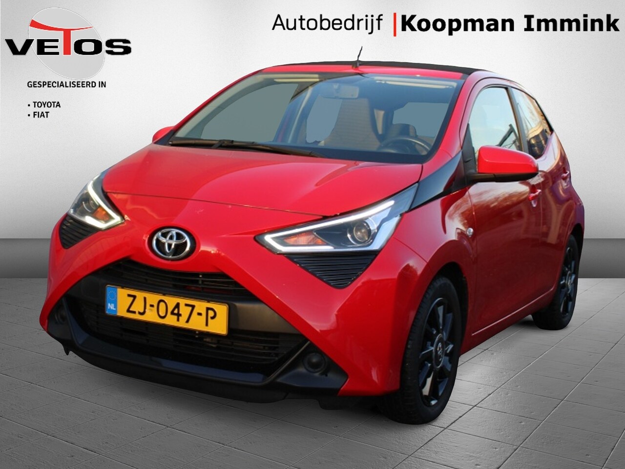 Toyota Aygo - 1.0 VVT-i x-play cabrio 1.0 VVT-i x-play Cabrio - AutoWereld.nl