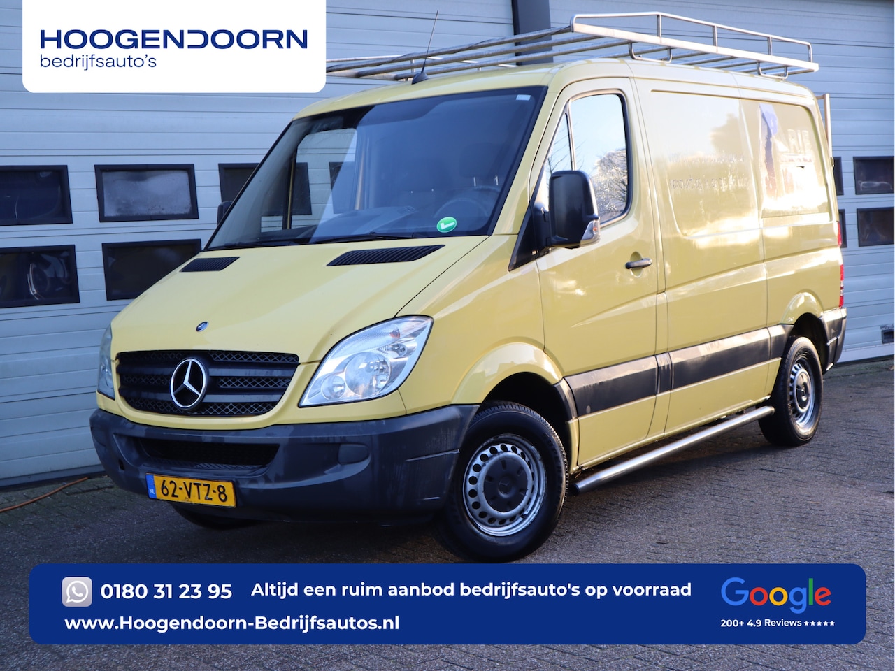 Mercedes-Benz Sprinter - 209 CDI L1H1 - Imperiaal - Trekhaak - 3 Zits - AutoWereld.nl