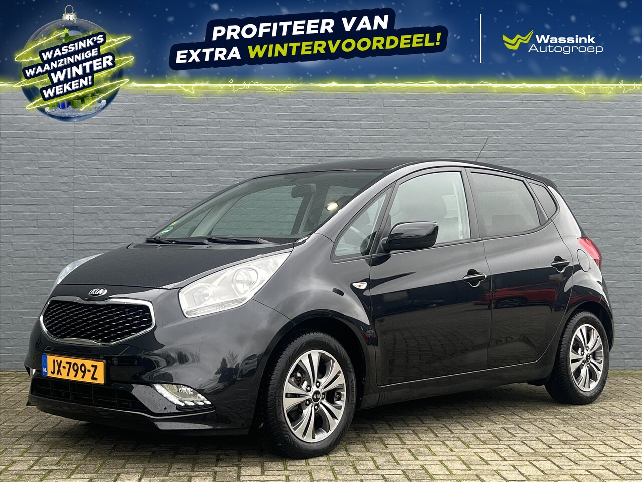 Kia Venga - 1.6 125pk AUTOMAAT Dynamic Plus Line | 16 inch LMV | Half leder | All seasonbanden - AutoWereld.nl