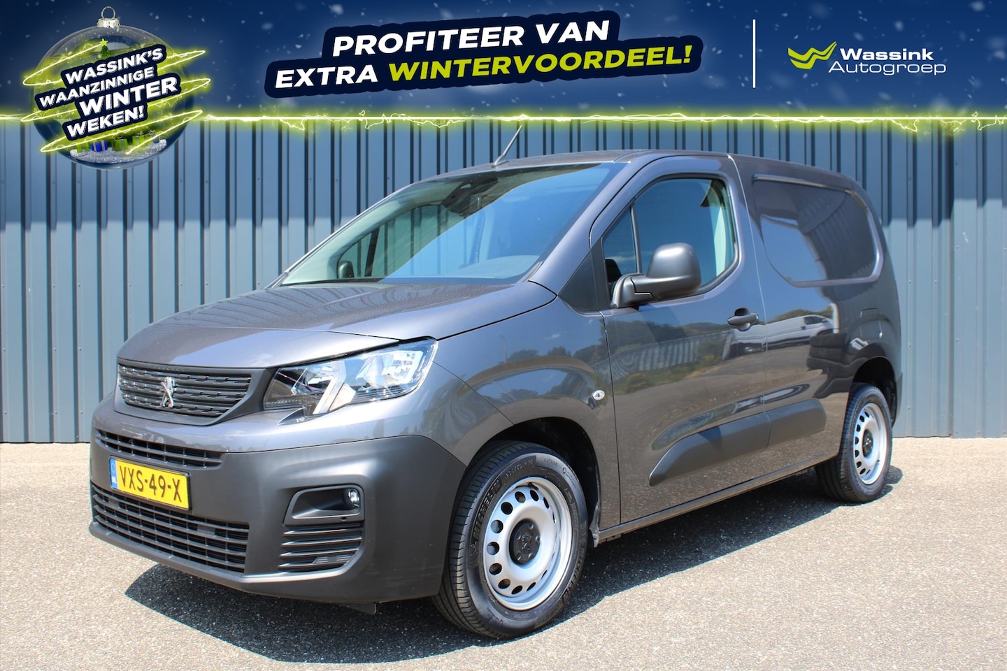 Peugeot Partner - 1.5 BlueHDi 100pk L1 1.000 kg NAVI | Airco | Cruise NL Auto - AutoWereld.nl