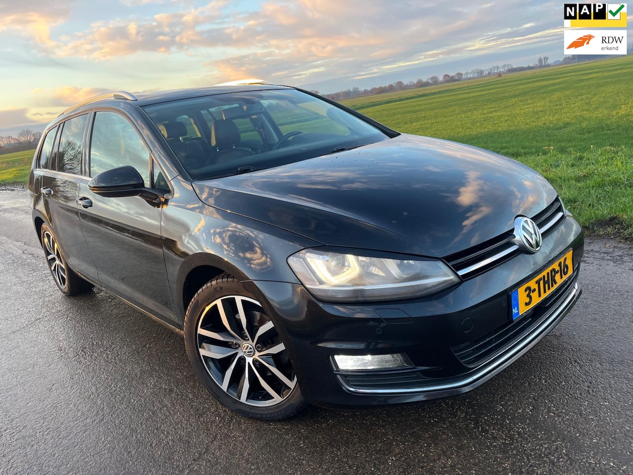 Volkswagen Golf Variant - 2.0 TDI Highline / leder / pano! 2013 - AutoWereld.nl