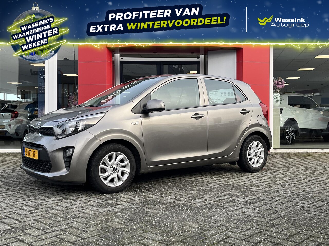 Kia Picanto - 1.0 MPi 67pk DynamicPlusLine | Navigatie | Airconditioning | Parkeer camera | Cruise contr - AutoWereld.nl